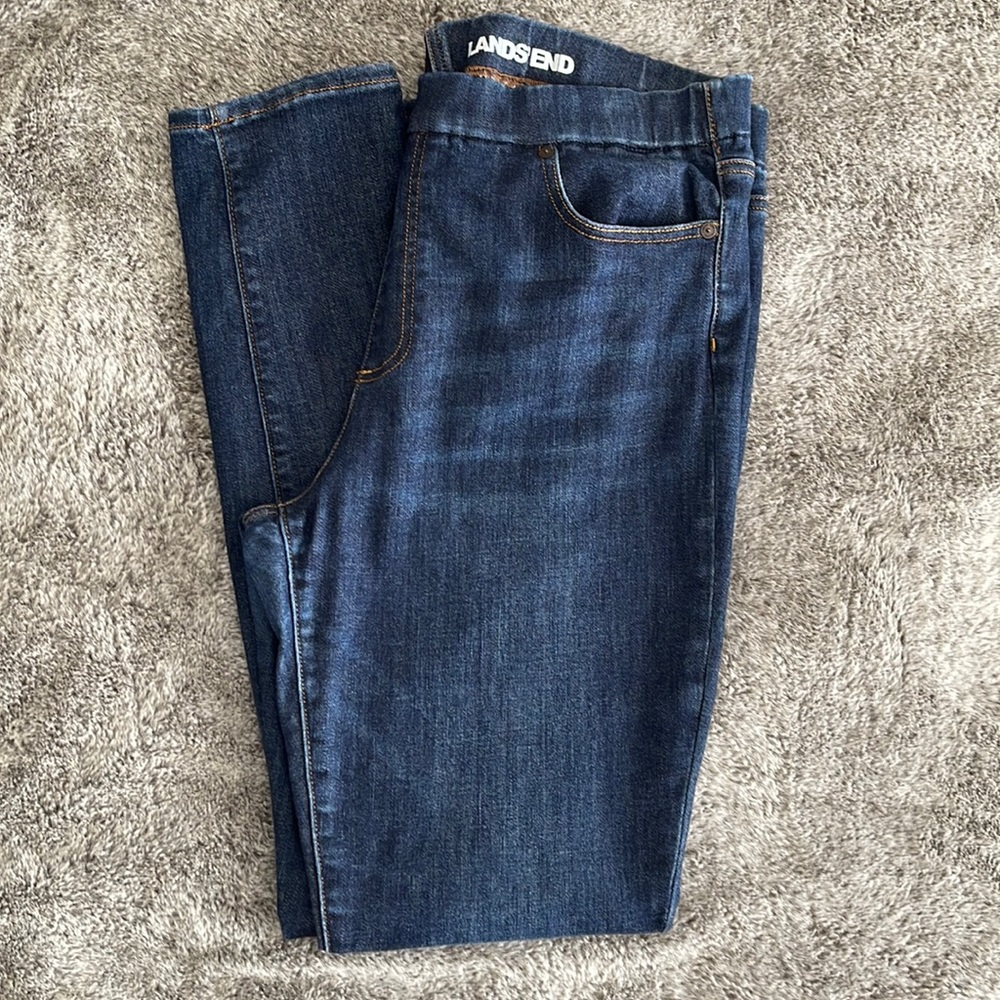 Lands End Pull On Jean